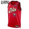 Camiseta Niños NBA All-Star 2025 Giannis Antetokounmpo Jordan Rojo Swingman